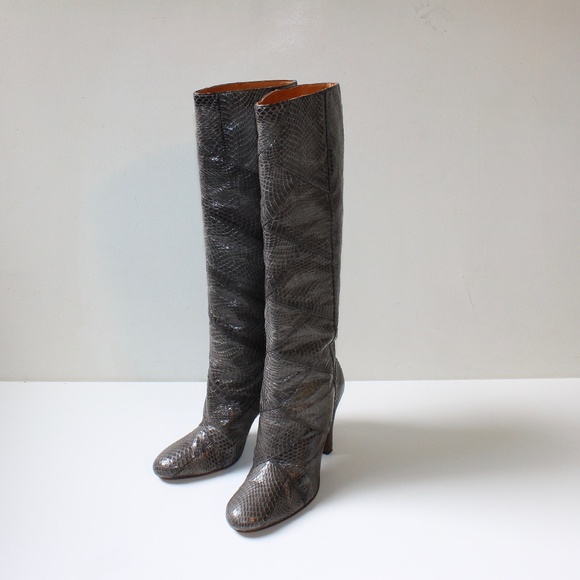 Frye snakeskin boots Clearance